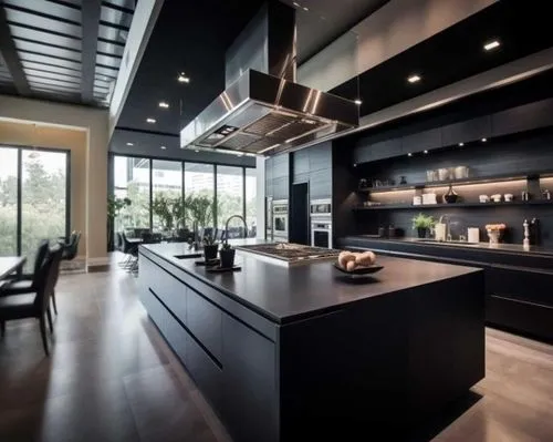 background,modern kitchen interior,modern kitchen,modern minimalist kitchen,kitchen design,interior modern design,dark cabinetry,dark cabinets,kitchen interior,contemporary decor,penthouse apartment,l