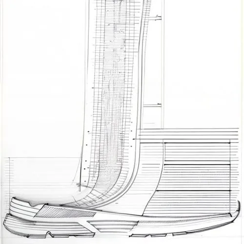 Line drawing of a sole,stratigraphic,cross sections,skeleton sections,revit,abutment,stratigraphy,parametric,spandrel,armco,cross section,street plan,stratigraphically,taxiways,leaseplan,bargeboards,d