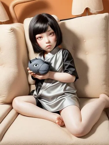 utada,doona,sofa,xiaoyu,nanako,japanese doll