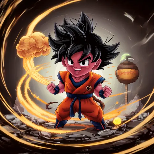 son goku,goku,dragon ball,dragon ball z,dragonball,takikomi gohan,vegeta,kame sennin,trunks,toori,explosion destroy,super cell,cg artwork,fire background,determination,shallot,bazaruto,monsoon banner,thanksgiving background,5 element