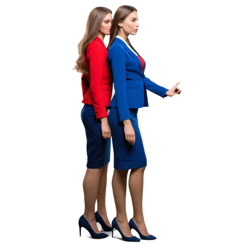 stewardesses,red and blue,pantsuits,secretariats,derivable,business women,hostesses,businesswomen,congresswomen,sobchak,blur office background,colorizing,policewomen,red blue wallpaper,transparent background,secretaries,fbla,on a transparent background,spy,image manipulation,Illustration,Realistic Fantasy,Realistic Fantasy 11