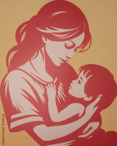 the image of a woman holding her child in her arms,maternal,mother kiss,happy mother's day,motherhood,mothering,supermom,mothers love,little girl and mother,motherless,postnatal,breastfeed,biparental,