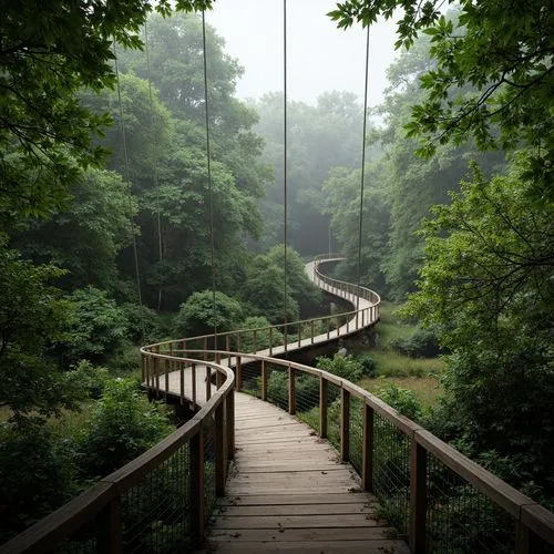 hanging bridge,wooden bridge,tree top path,adventure bridge,suspension bridge,hiking path,walkway,footbridge,scenic bridge,pathway,wooden path,boardwalks,footbridges,hangman's bridge,forest path,rope bridge,passerelle,the mystical path,nature park,wooden track