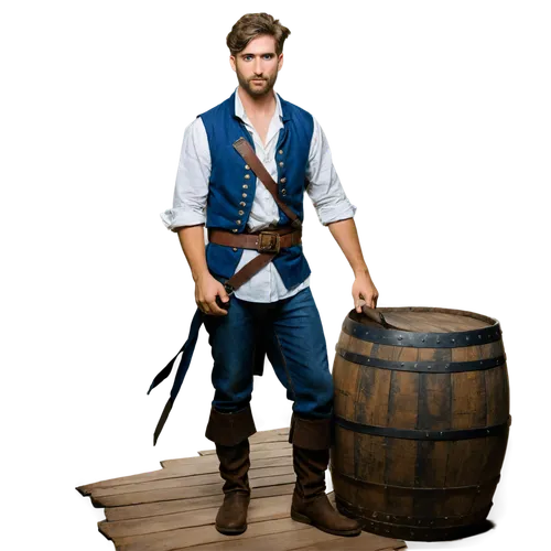 henricus,guybrush,alatriste,wine barrel,niederhoffer,whydah,churn,lederhosen,stjepan,barranger,roxton,bohannon,reenactor,rum,barrel,wooden barrel,swashbuckler,firkins,christoffel,pirating,Illustration,Paper based,Paper Based 06