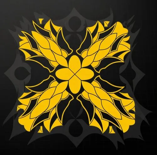 a background of a stylized flower design,sepahan,ieyasu,fleur de lys,lotus png,alemannia,solar plexus chakra,Unique,Design,Logo Design