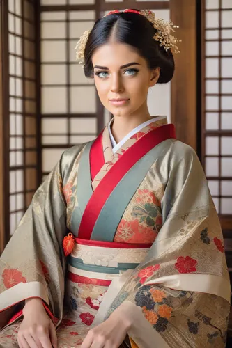 geisha girl,geisha,japanese woman,mukimono,japanese culture,hanbok,kimono fabric,japanese style,japanese,oriental princess,japanese doll,shinto,anime japanese clothing,oriental girl,kimono,japanese art,japanese background,japanese-style,tea ceremony,japanese floral background,Photography,Realistic