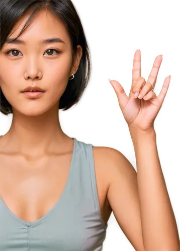 sign language,woman pointing,hand sign,hand gesture,the gesture of the middle finger,pointing woman,girl on a white background,girl with speech bubble,hand gestures,peace symbols,asian woman,peace sign,hyperhidrosis,align fingers,woman hands,lady pointing,pointing hand,hand pointing,v sign,thumbs signal,Illustration,Japanese style,Japanese Style 12