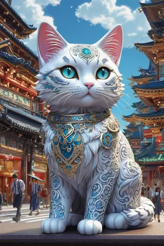 chinese pastoral cat,lucky cat,cat warrior,cartoon cat,ori-pei,shuanghuan noble,napoleon cat,forbidden city,oriental princess,asia,sultan,chinese art,cat,mulan,cat european,sensoji,chinese background,oriental painting,emperor,cat image,Illustration,Black and White,Black and White 03