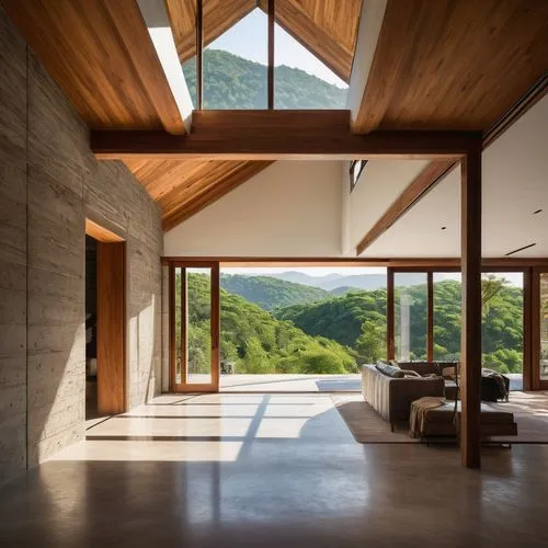 house in mountains,house in the mountains,bohlin,timber house,snohetta,clerestory,wooden beams,passivhaus,wood window,chalet,cantilevers,interior modern design,cantilevered,associati,roof landscape,frame house,beautiful home,daylighting,wooden windows,folding roof,Art,Classical Oil Painting,Classical Oil Painting 12