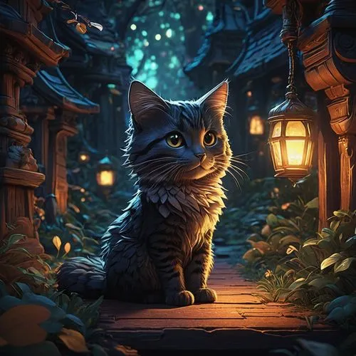 maincoon,nederpelt,kittelsen,cat vector,kinkade,kittani,fantasy picture,beautiful wallpaper,felino,grizabella,tabnak,fantasy animal,halloween cat,cathala,miqati,salem,leafstar,jayfeather,ravenpaw,fantasy portrait,Illustration,Realistic Fantasy,Realistic Fantasy 05