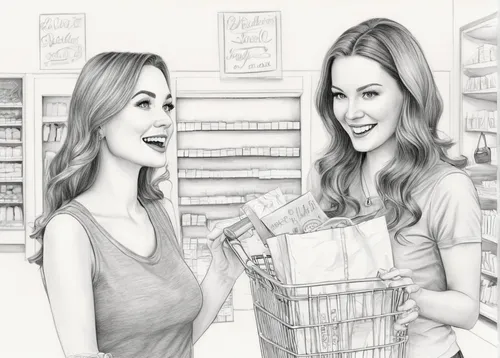 woman shopping,shopping icons,shopping icon,bookstore,book illustration,salesgirl,book store,shopper,watercolor shops,women's cosmetics,women's closet,businesswomen,shopping basket,business women,pharmacy,bookshop,shopping box,shopping venture,book gift,shopping list,Illustration,Black and White,Black and White 30