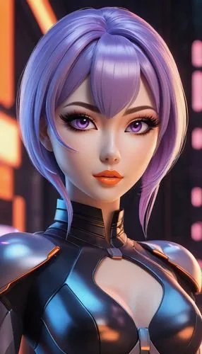 xenosaga,karai,lilandra,motoko,mesmero,melora,Unique,3D,3D Character