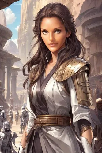 female warrior,heroic fantasy,massively multiplayer online role-playing game,cg artwork,petra,artemisia,swordswoman,princess leia,breastplate,sterntaler,elaeis,joan of arc,warrior woman,cybele,paladin,biblical narrative characters,jaya,sci fiction illustration,elphi,republic,Digital Art,Anime