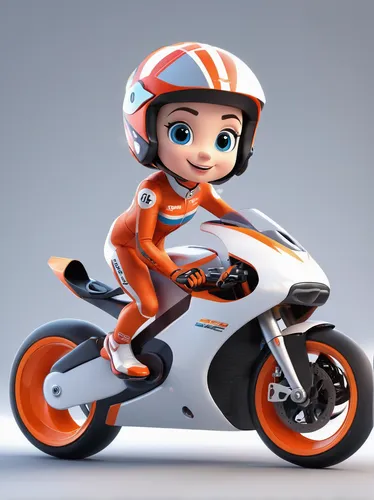 motorcycle racer,toy motorcycle,motorcycle racing,automobile racer,motogp,moto gp,grand prix motorcycle racing,motorbike,cute cartoon character,cinema 4d,racer,motor-bike,race bike,motorella,biker,3d model,racing bicycle,motorcycle,tricycle,motorcyclist,Unique,3D,3D Character