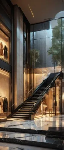 glass facade,boutiques,richemont,glass wall,atriums,display window,foyer,glass facades,ghesquiere,vitrine,paris shops,showrooms,associati,store front,outside staircase,omotesando,escalator,shopwindow,atrium,segerstrom,Conceptual Art,Oil color,Oil Color 03