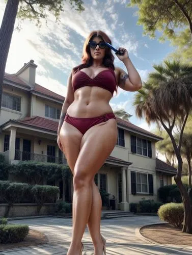  she plus size and no nudes and She is very elegant but she is 
also very bold  and Wonderful sunset, cinematographic style.
a British woman, long hair, beautiful, slim body, exotic,
 glasses, full bo