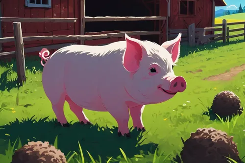 domestic pig,piglet barn,farm animal,mini pig,lucky pig,pot-bellied pig,barnyard,pig,farm animals,piglet,farmstead,wool pig,piggy,brush ear pig,game illustration,kawaii pig,piglets,farm background,suckling pig,hog,Illustration,Black and White,Black and White 33