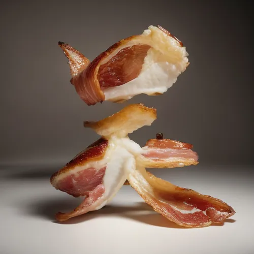 jamón serrano,jamón,bacon tree,bacon egg cup,pancetta,salumi,food photography,back bacon,canapé,bacon,food styling,saucisson de lyon,guanciale,bacon sandwich,prosciutto,mouse bacon,cicchetti,cracklings,canapes,lardo,Realistic,Foods,Bacon