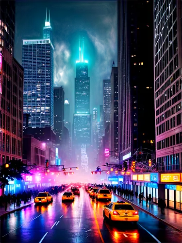 chicago night,city at night,colorful city,city highway,city lights,chicago skyline,citylights,fantasy city,city scape,metropolis,cityscape,chicago,cyberpunk,highway lights,the city,night highway,detroit,light trails,night lights,futuristic landscape,Conceptual Art,Sci-Fi,Sci-Fi 30