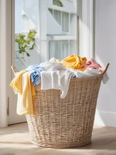 Create a poem inspired by the scent of freshly laundered clothes emerging from a laundry basket.,laundry basket,laundress,dry laundry,knitting laundry,storage basket,clothes dryer,basket wicker,laundr