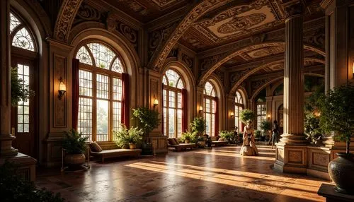 orangery,orangerie,conservatory,cliveden,certosa di pavia,mirogoj,royal interior,hermitage,foyer,louvre,glyptotek,ritzau,loggia,enfilade,europe palace,entrance hall,ornate room,residenz,villa balbianello,ballroom