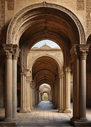 arcaded,colonnades,porticos,colonnade,archways,cloister,umayyad palace,corridor,porticoes,portico,certosa di pavia,cloistered,university al-azhar,enfilade,three centered arch,quadrangle,cloisters,peristyle,mezquita,safdarjung,Photography,Documentary Photography,Documentary Photography 21