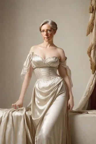 blonde in wedding dress,netrebko,tymoshenko,winterhalter,rosenkavalier,ethel barrymore - female,rosalyn,marchioness,white lady,habanera,portrait of a woman,traviata,timoshenko,liselotte,kolinda,noblewoman,bridal dress,patricof,cenerentola,canova,Photography,Realistic