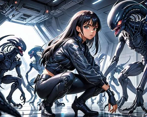 sci fiction illustration,scifi,sci fi,science fiction,sci - fi,sci-fi,science-fiction,extraterrestrial life,alien invasion,cg artwork,cybernetics,valerian,sidonia,aliens,lost in space,alien planet,alien world,shepard,cyberspace,alien,Anime,Anime,Realistic