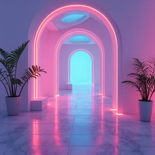 wall,hallway,hallway space,aesthetic,3d background,vapor,neon ghosts,pink vector,portal,pastel wallpaper,passage,neon arrows,3d render,light track,corridors,defense,walkway,aaa,neon light,defence,Photography,General,Realistic