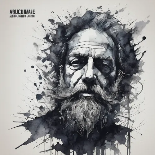 archimedes,abraham,king lear,twelve apostle,merle black,achille,white beard,adobe illustrator,merle,old man,neanderthal,old age,digital illustration,artmatic,monoline art,illustrator,acarbose,old human,brackish,archetype,Illustration,Abstract Fantasy,Abstract Fantasy 18