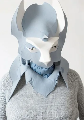 Blue Dragon,ffp2 mask,cow horned head,cowl vulture,ventilation mask,face shield,collar,hockey mask,mouth-nose protection,covid-19 mask,balaclava,minotaur,anonymous mask,horned,blue demon,male mask kil