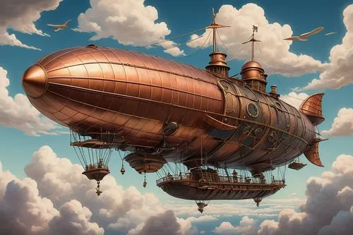 skyship,airship,airships,dirigible,air ship,caravel,bathysphere,dirigibles,galleon,steamboy,sea fantasy,aeronauts,steampunk,flying machine,pirate ship,whaleship,aeronaut,landship,voyages,merchantman,Illustration,Black and White,Black and White 22