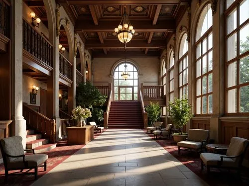 foyer,lobby,hotel lobby,nemacolin,entrance hall,hallway,atriums,hotel hall,biltmore,philbrook,gleneagles hotel,entryway,atrium,amanresorts,cochere,banff springs hotel,hall,greystone,entranceway,royal interior