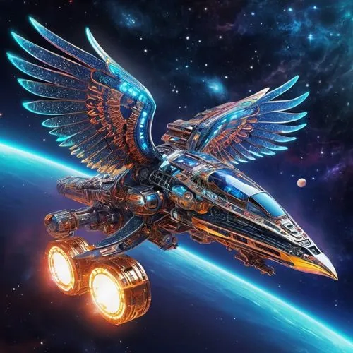 starhawk,uniphoenix,firehawks,aquila,garuda,pegasus,garrison,earthrace,rapace,falcon,imperial eagle,battlefleet,gradius,battlecruiser,metalhawk,griffon,cygnes,predacons,unicron,gunship,Conceptual Art,Sci-Fi,Sci-Fi 30