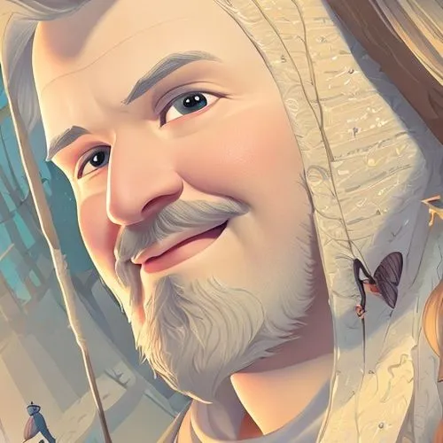 white beard,angel moroni,geppetto,viking,merchant,htt pléthore,lokportrait,dwarf sundheim,witcher,gandalf,father frost,custom portrait,bard,cg artwork,male elf,nördlinger ries,art bard,olaf,scandia gnome,fantasy portrait,Game&Anime,Doodle,Fairy Tale Illustrations