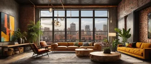 apartment lounge,living room,loft,livingroom,apartment,an apartment,minotti,sitting room,lofts,penthouses,modern decor,shared apartment,interior design,tribeca,urban,gansevoort,azzarello,apartments,modern room,great room,Illustration,Realistic Fantasy,Realistic Fantasy 34