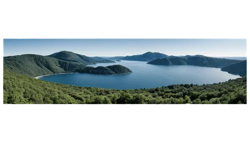 9 aspect ratio, panoramic view, cinematic composition.,tarawera,crater lake,palawan,lake baikal,fiordland,jayapura,clayoquot,tongass,the azores,azores,biliran,caldera,baikal lake,langkawi,mindoro,iduk