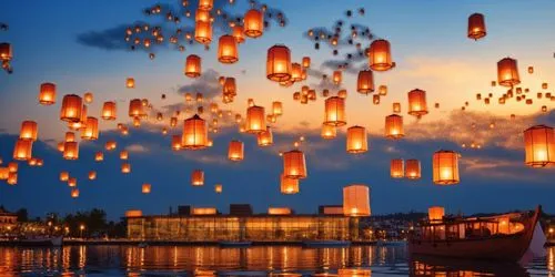 krathong,lanterns,fairy lanterns,angel lanterns,japanese paper lanterns,morocco lanterns,illuminations,tea lights,hoian,luminarias,oriental lantern,hoi an,floating market,lampion,lampion flower,waterfire,hanging lantern,islamic lamps,floating huts,lights serenade