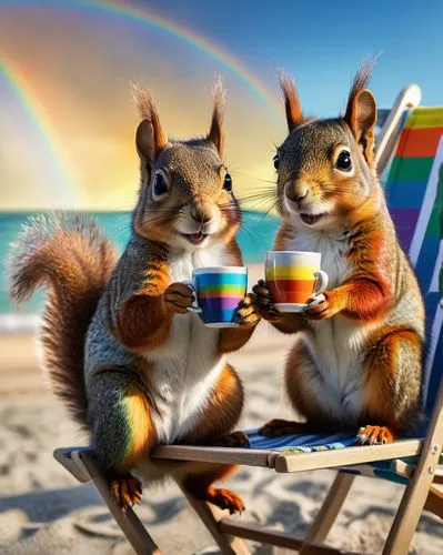 rainbow background,squirrels,rainbow pencil background,relaxed squirrel,pot of gold background,chilling squirrel,squirell,double rainbow,gay pride,coffee background,coffee break,sciurus,whimsical animals,colorful background,tree squirrel,acorns,deckchairs,abert's squirrel,ground squirrels,squirrel,Photography,General,Natural