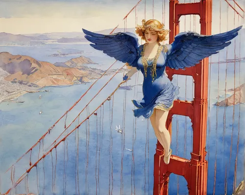 the golden gate bridge,goldengatebridge,mary pickford - female,golden gate,golden bridge,golden gate bridge,ann margarett-hollywood,cantilever bridge,mary pickford,marylyn monroe - female,suspension bridge,vintage art,tightrope walker,marilyn monroe,emile vernon,angel bridge,ester williams-hollywood,bixby bridge,spit bridge,gena rolands-hollywood,Illustration,Paper based,Paper Based 23