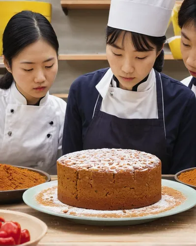 Create a suspenseful story where a mysterious pepper cake appears at a baking competition.,mandarin cake,mooncake festival,korean royal court cuisine,water chestnut cake,moon cake,mooncake,citrus bund