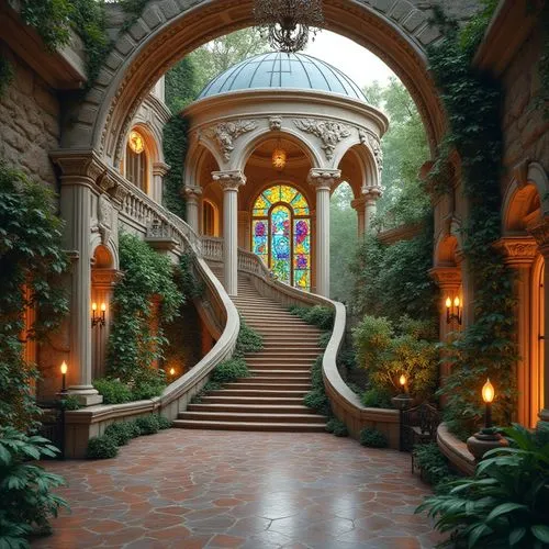 rivendell,winding steps,stone stairs,outside staircase,winding staircase,staircase,walkway,stone stairway,conservatory,philbrook,staircases,riad,entryway,archways,secret garden of venus,stairway,stairways,chhatris,escaleras,stairs,Photography,General,Realistic