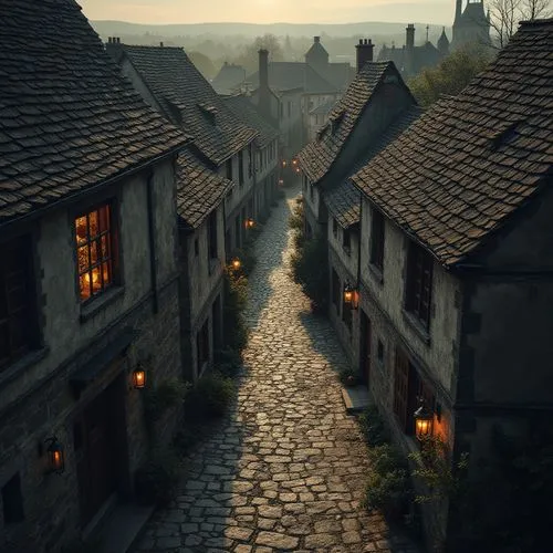 medieval street,rothenburg,the cobbled streets,cobblestoned,cobblestone,bamberg