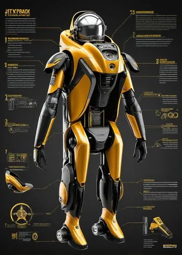 kryptarum-the bumble bee,dry suit,protective suit,vector infographic,protective clothing,bumblebee,bolt-004,astronaut suit,medical concept poster,deep-submergence rescue vehicle,exoskeleton,spacesuit,military robot,yellow jacket,industrial robot,personal protective equipment,cybernetics,knight armor,vector,mech,Unique,Design,Infographics