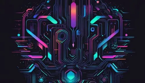 abstract retro,nerve,80's design,cyber,matrix,futura,scifi,abstract design,cybernetics,vector graphic,trip computer,cyberpunk,dimensional,vector design,futuristic,connections,sci - fi,sci-fi,machines,echo,Illustration,Realistic Fantasy,Realistic Fantasy 36