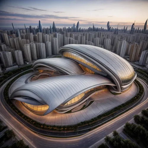 futuristic architecture,futuristic art museum,stadium falcon,chinese architecture,united arab emirates,asian architecture,tianjin,largest hotel in dubai,musical dome,futuristic landscape,emirates,oper