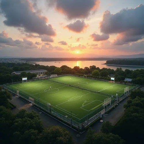 soccer field,veikkausliiga,football pitch,sportpark,damallsvenskan,hjk,athletic field,riverhounds,virsliga,elfsborg,shorecrest,stabaek,ballinamallard,ferencvaros,kreisliga,sportsground,sports ground,football stadium,football field,riihilahti,Photography,General,Realistic