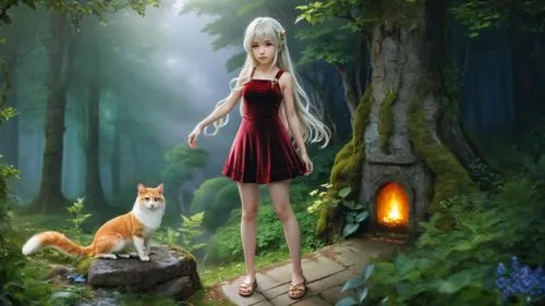 fantasy picture,fireheart,kupala,faires,fantasy art,fairy tale character