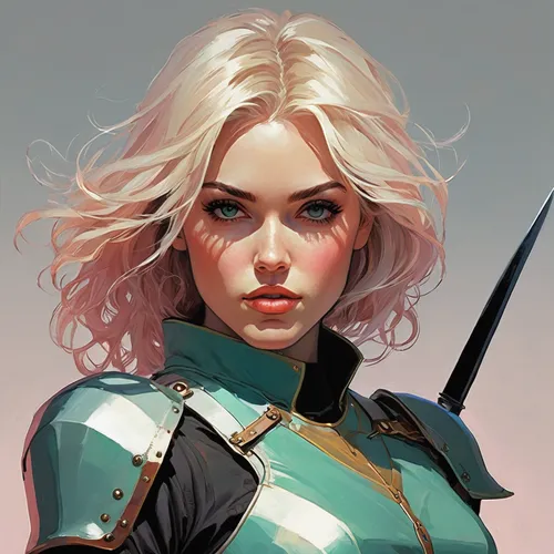 swordswoman,fantasy portrait,female warrior,musketeer,katana,ranger,knight,fantasy woman,awesome arrow,joan of arc,elven,eglantine,archer,huntress,arrow,digital painting,fantasy warrior,witcher,elf,mulan,Illustration,Paper based,Paper Based 19