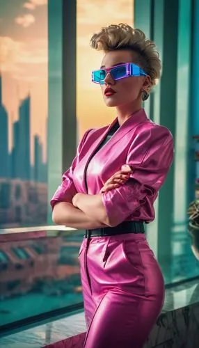 cyber glasses,kolinda,neon human resources,retro woman,futurist,futuristic,elkann,futurists,cyberrays,verka,cyberpunk,futurians,cyberangels,afrofuturism,wearables,holtzmann,enza,dazzler,electropop,women in technology,Conceptual Art,Sci-Fi,Sci-Fi 27